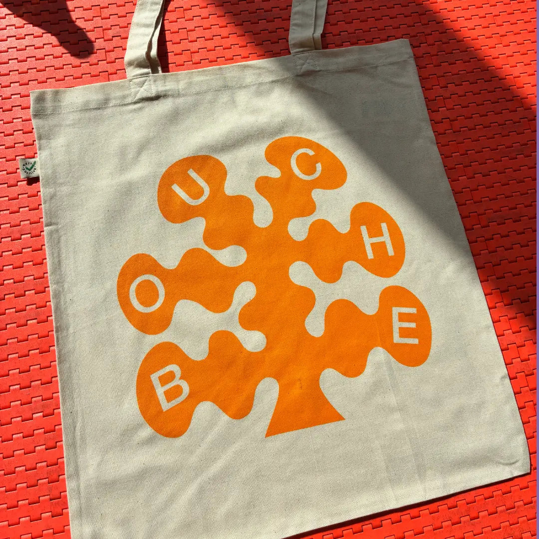 BOUCHE TOTE • NATÜRLICHE MIT GELBER BLUME BOUCHE