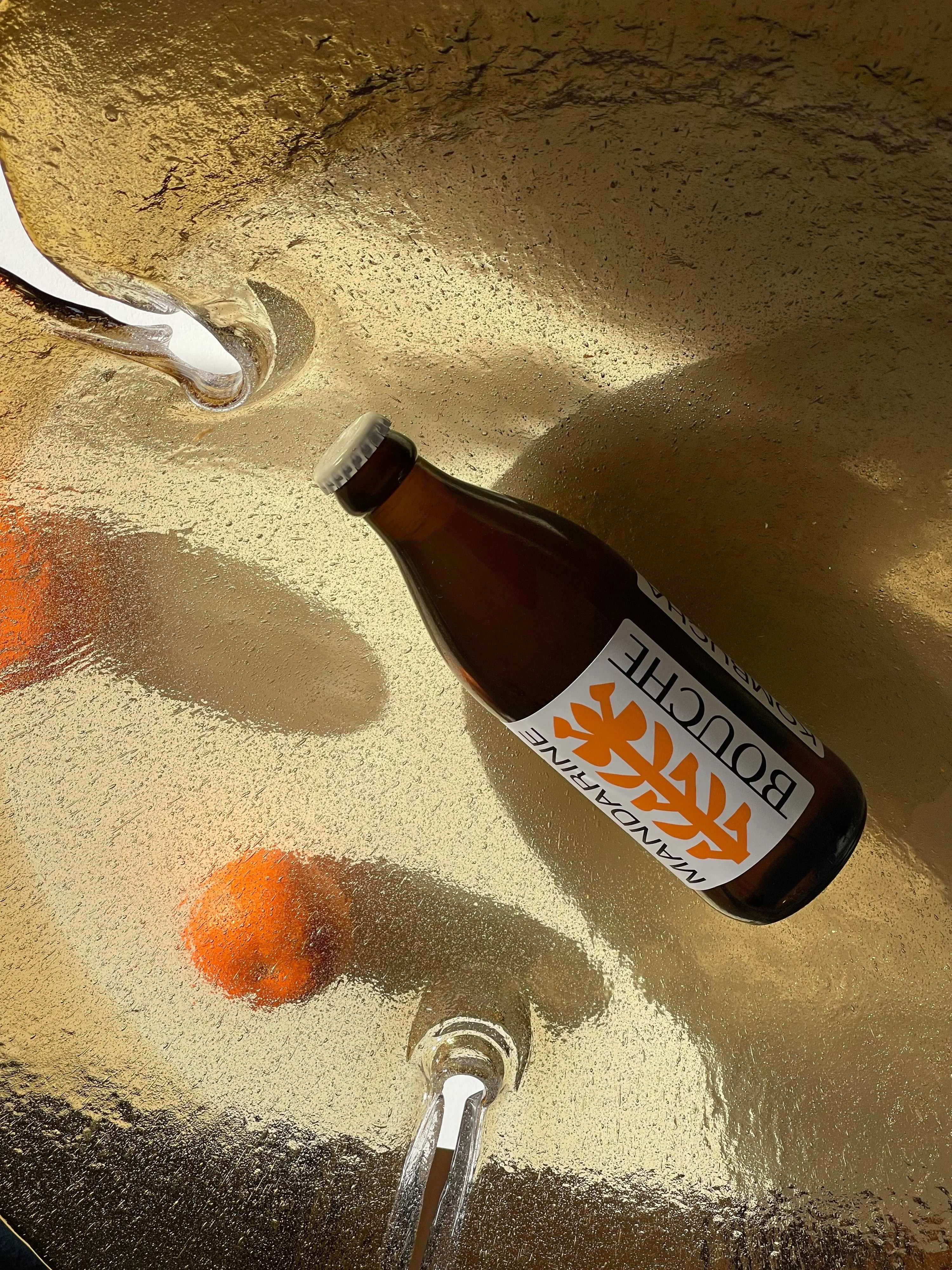 MANDARINE • 12 × 0.33 • BIO KOMBUCHA